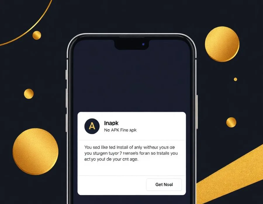 Android APK install permission dialog